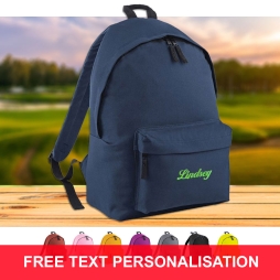 BagBase Original Fashion Backpack with Personalised Embroidery