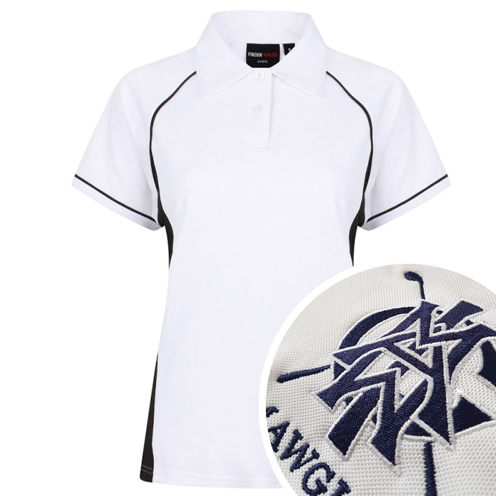 Finden & Hales Ladies Team Performance Polo Embroidered with Your Logo