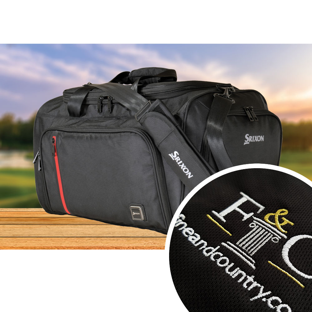 Srixon Travel Line Duffel Bag with Embroidery