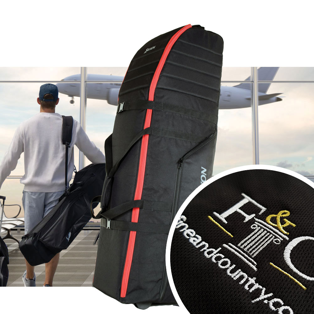 Srixon Travel Line Travel Cover with Wheels with Embroidery