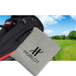 Custom Printed Grey Valuables Pouch