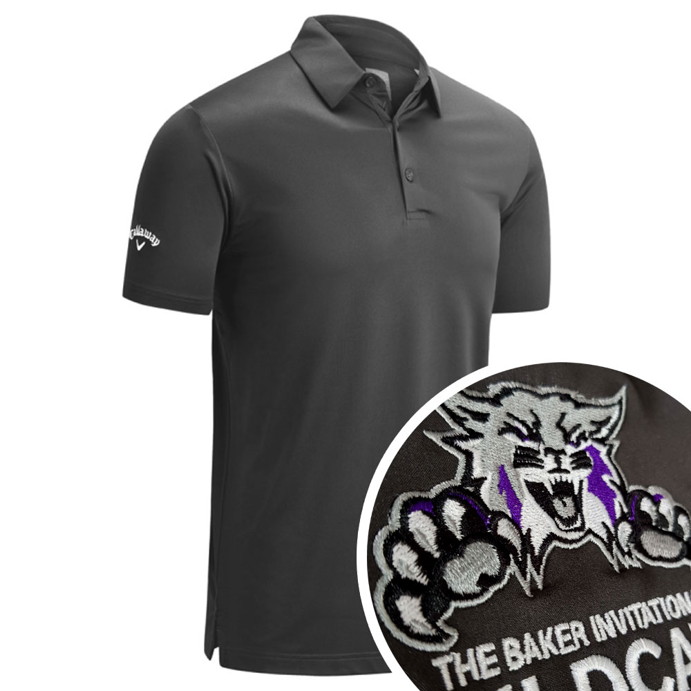 Callaway Swingtech Solid Polo with Embroidery