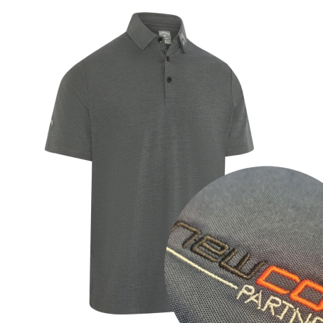 Callaway Ventilated Classic Jacquard Polo with Embroidery 