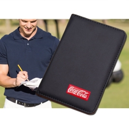 Custom Printed Resin Domed Leatherette Scorecard Holder