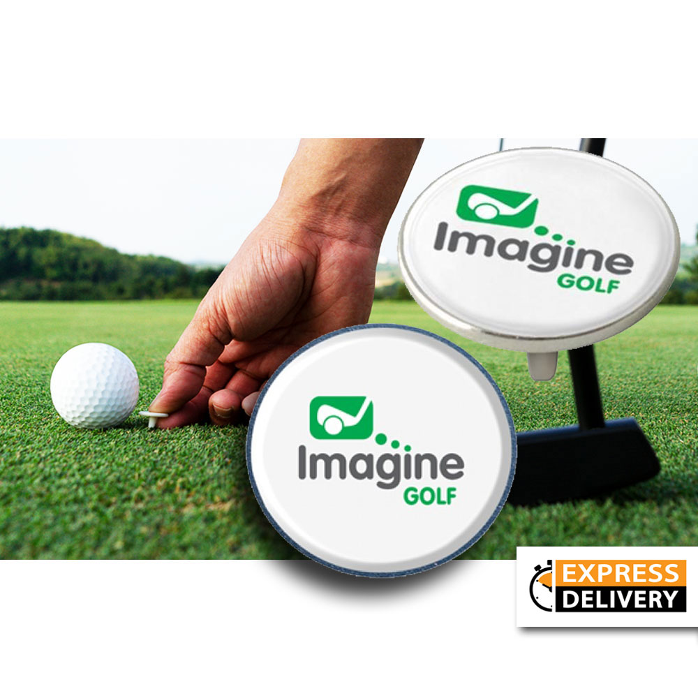 EXPRESS Delivery Custom Printed Stud Ball Marker