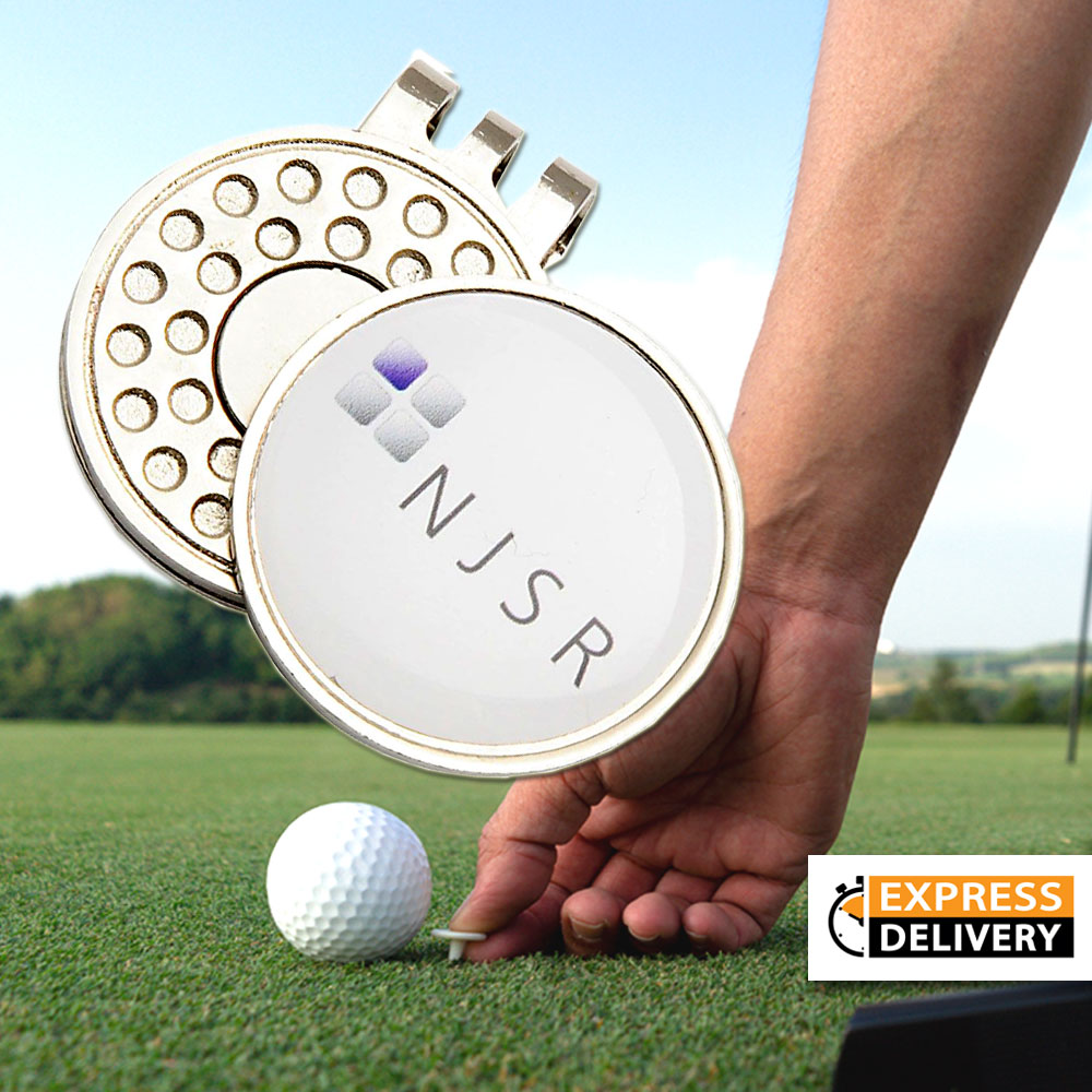 EXPRESS Delivery Custom Printed Kensington Silver Cap Clip