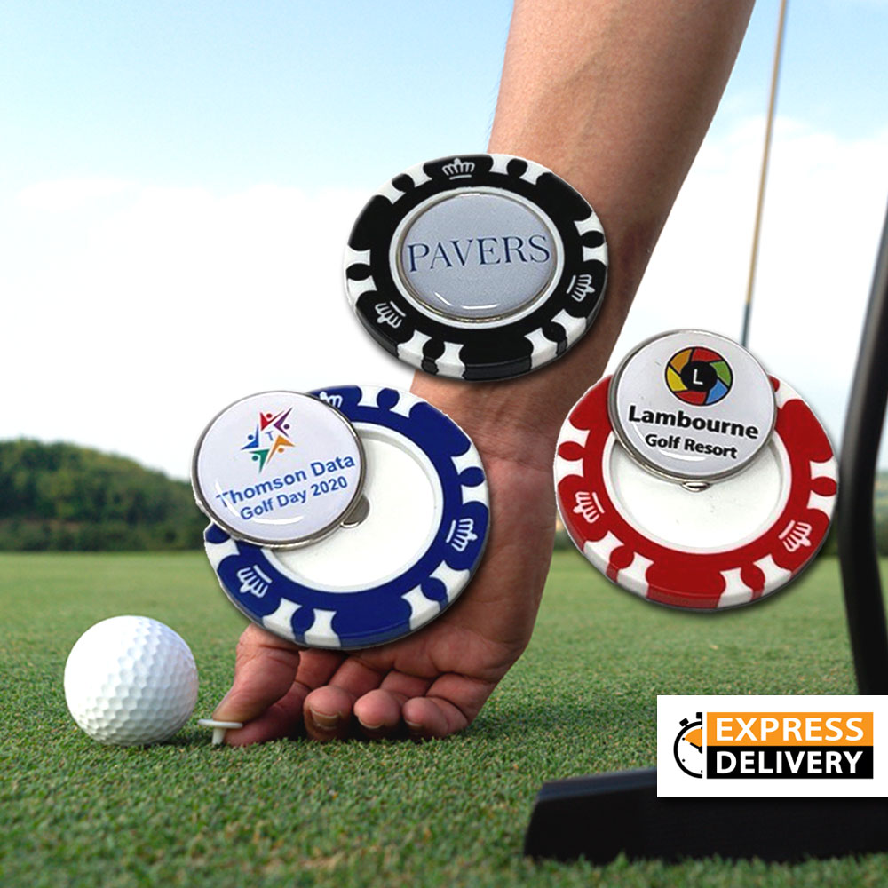 EXPRESS Delivery Custom Printed Crown Poker Chip