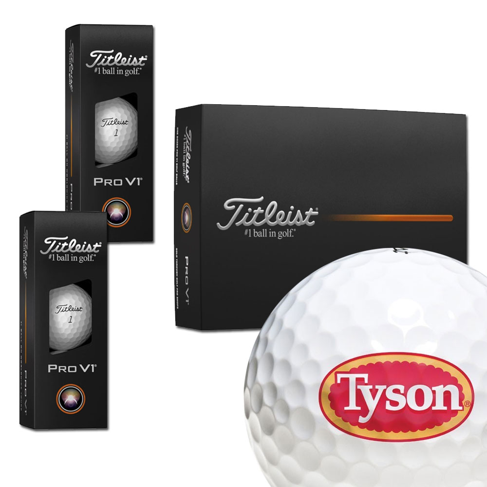 Custom Printed Titleist Pro V1 Half Dozen Box