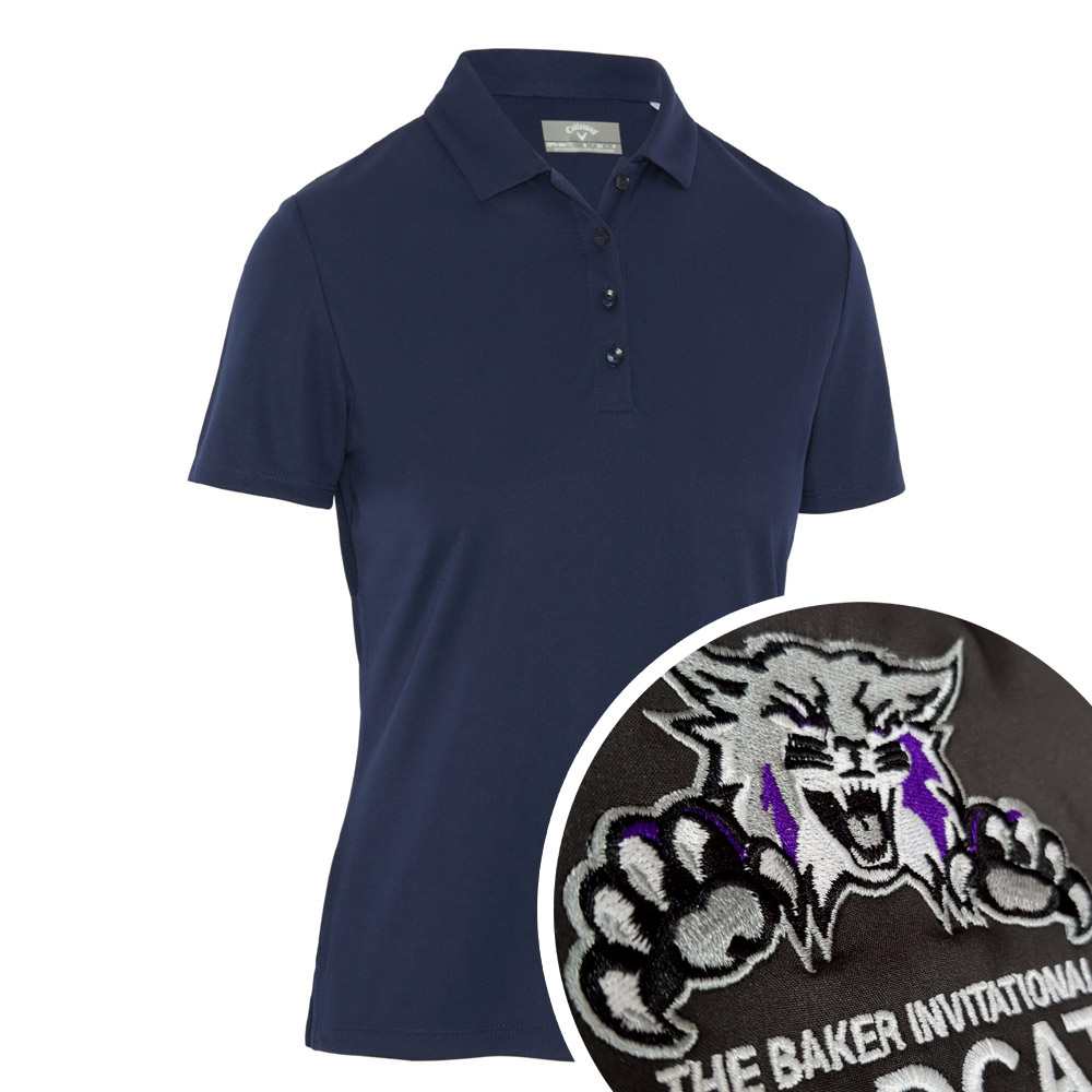 Callaway Ladies Tournament Polo with Embroidery