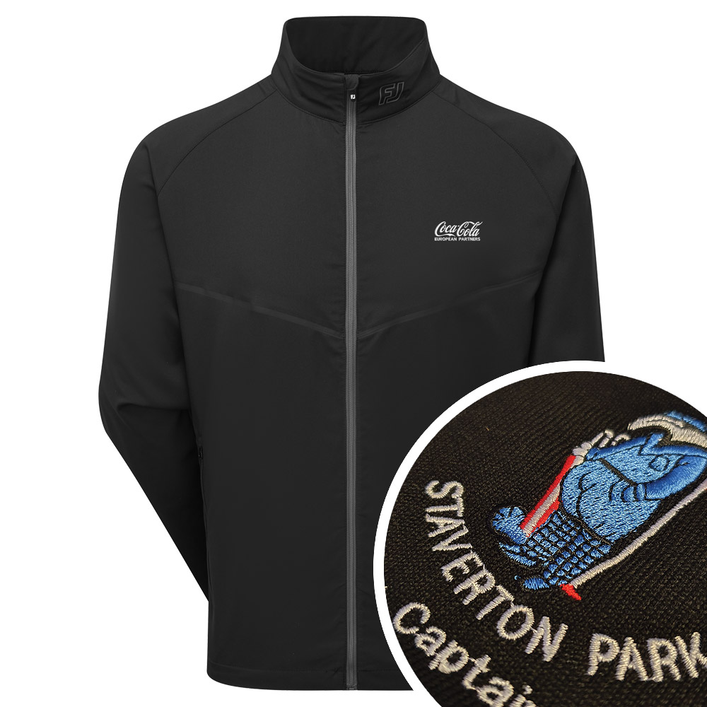 FootJoy Zephyr Full-Zip Wind Jacket with Embroidery