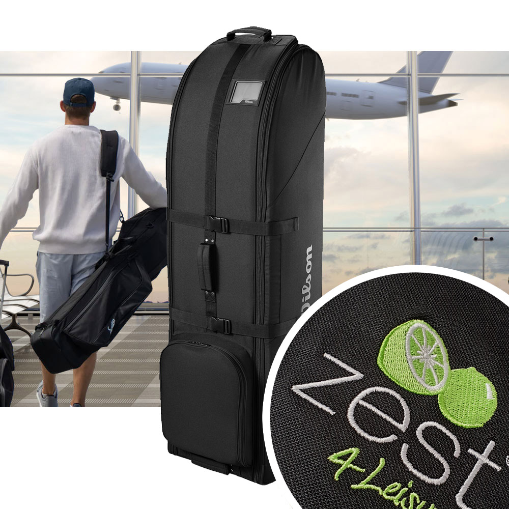 Wilson Padded Travel Cover with Embroidery
