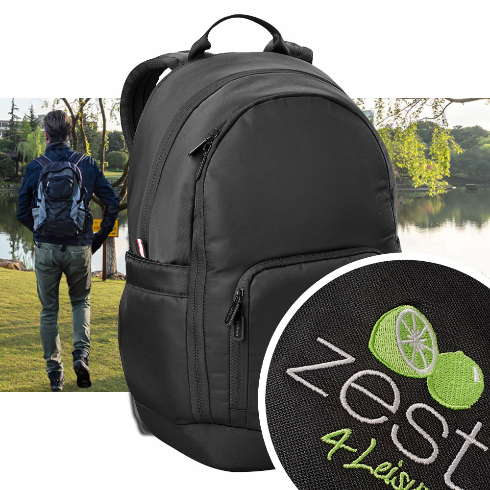 Wilson Tour Travel Backpack with Customised Embroidery