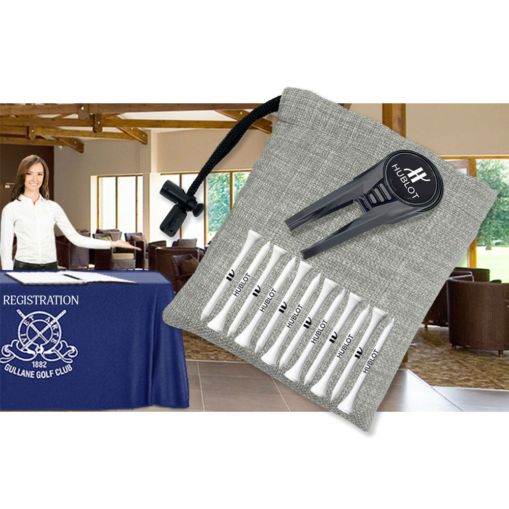 Custom Printed Geo Valuables Gift Pouch