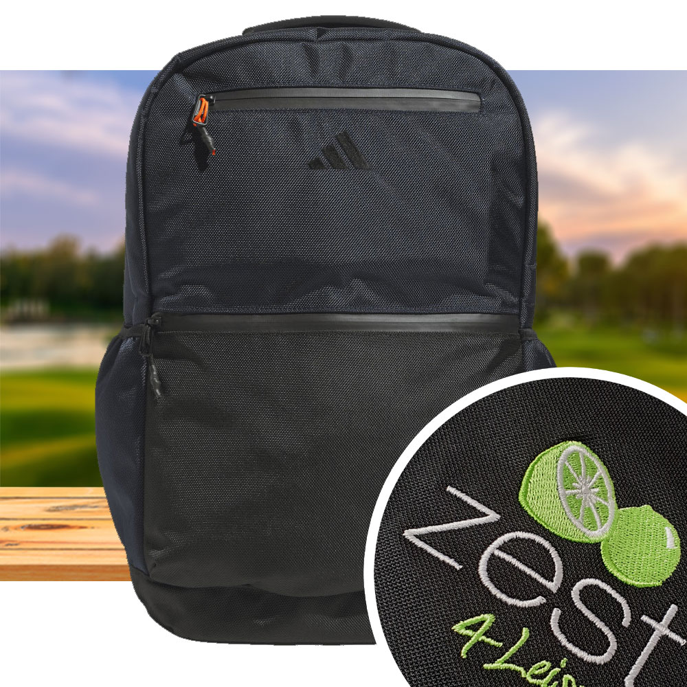 Adidas Performance Backpack with Customised Embroidery