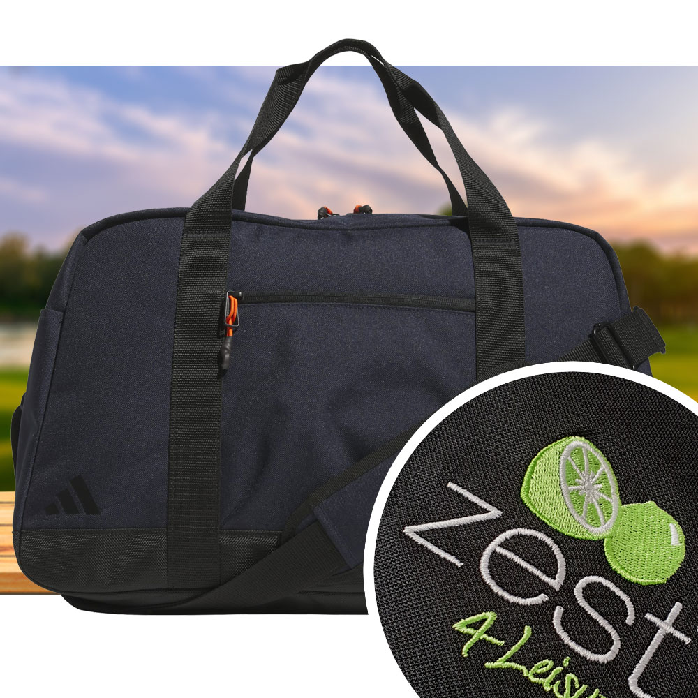 Adidas Golf Duffel Bag with Embroidery