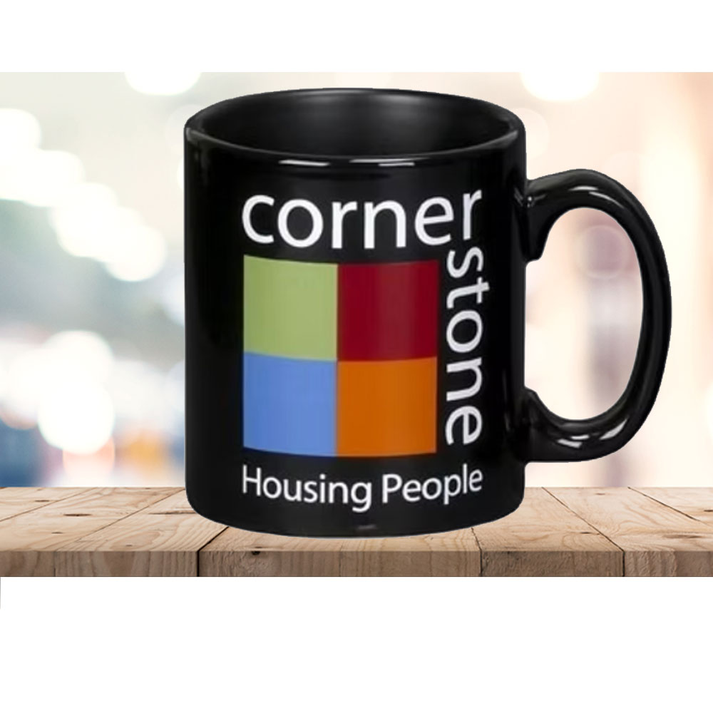 Custom Printed Cambridge Coloured Ceramic Mug