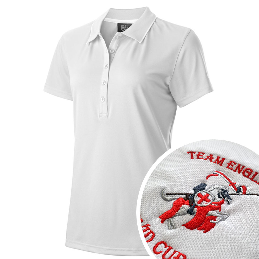Wilson Ladies Authentic Polo Shirt with Embroidery