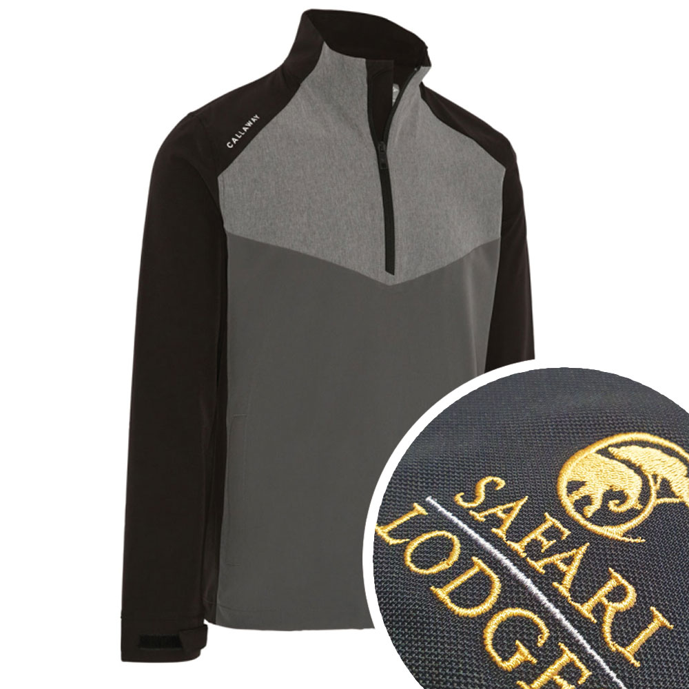 Callaway 1/2 Zip Wind Jacket with Embroidery