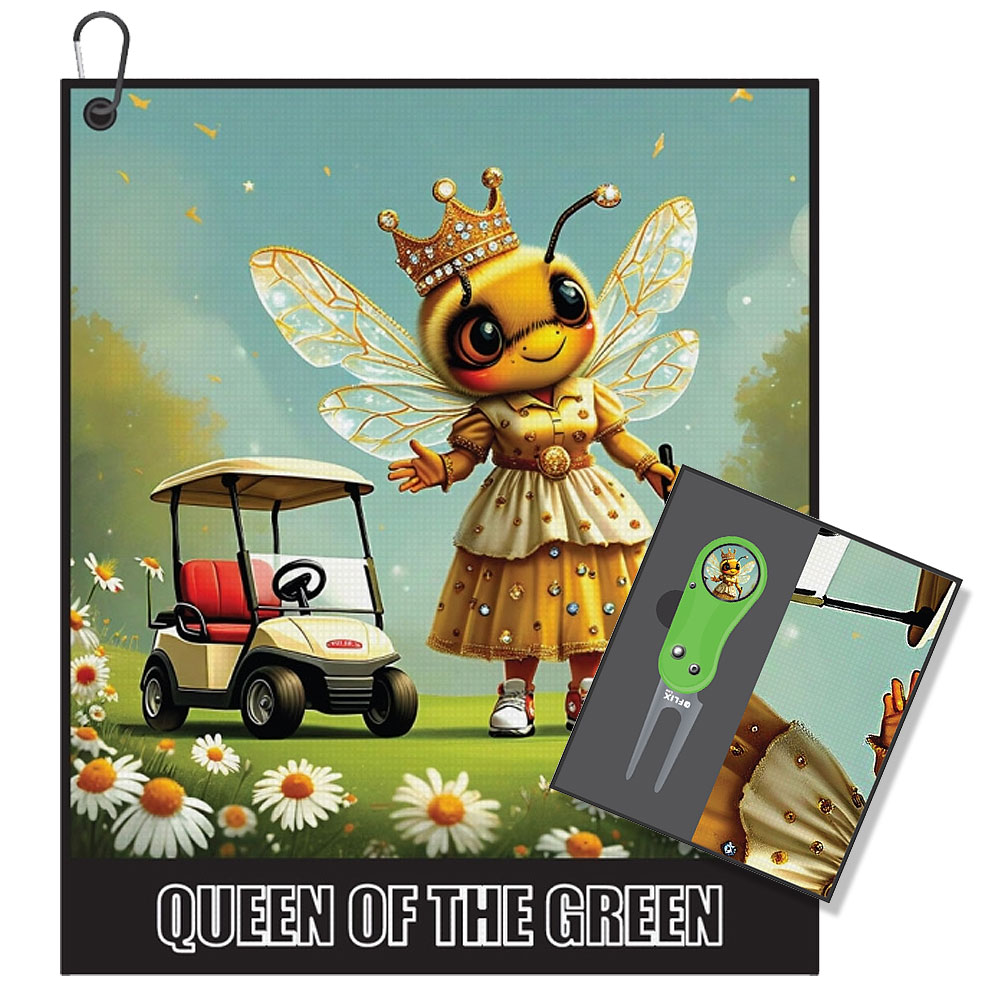 Queen Of The Green Golf Accessory Gift Box by Gimme Golf Gifts™