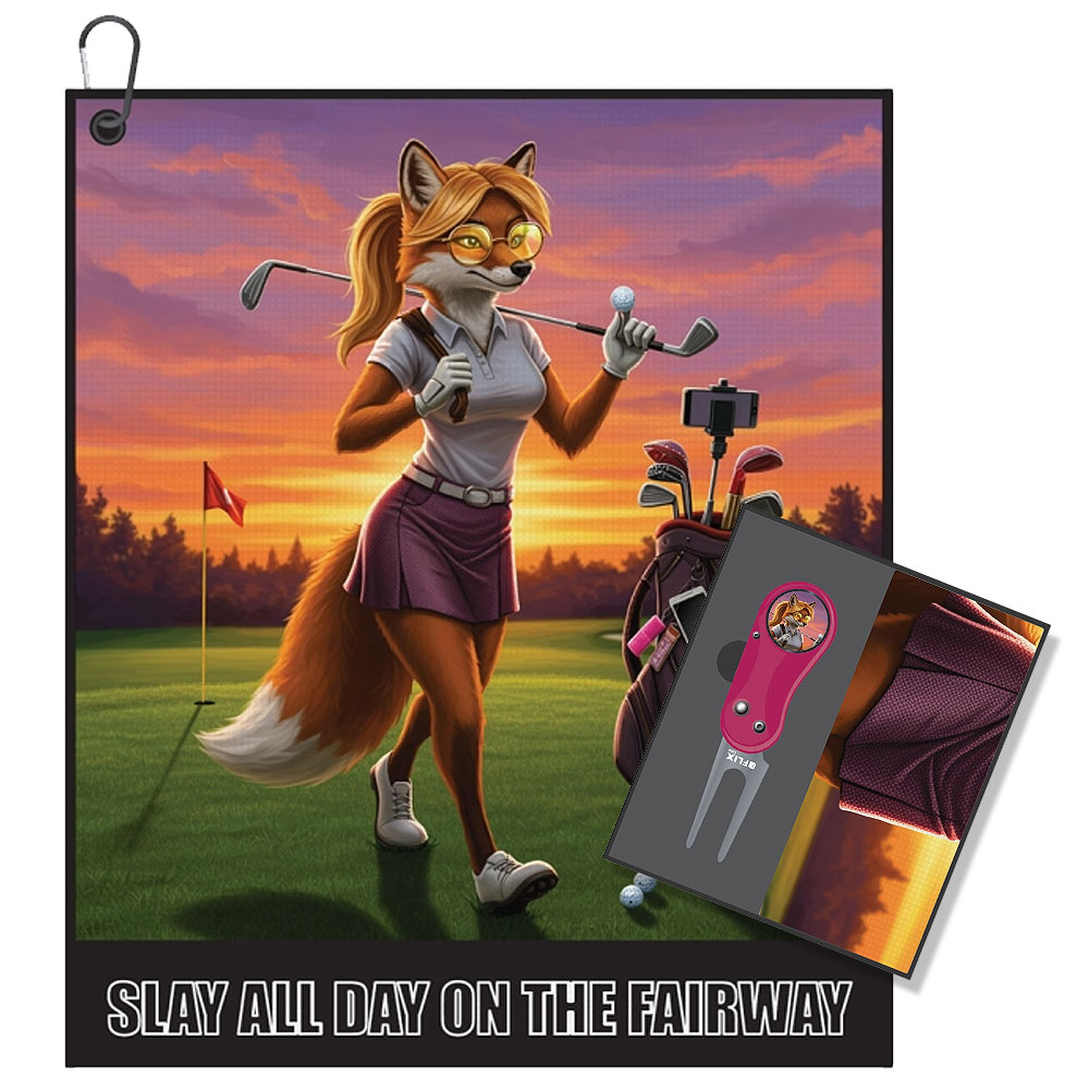 Slay All Day On The Fairway Golf Accessory Gift Box by Gimme Golf Gifts™