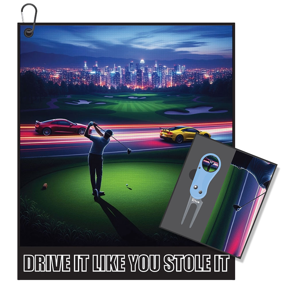 Drive It Like You Stole It Golf Accessory Gift Box by Gimme Golf Gifts™