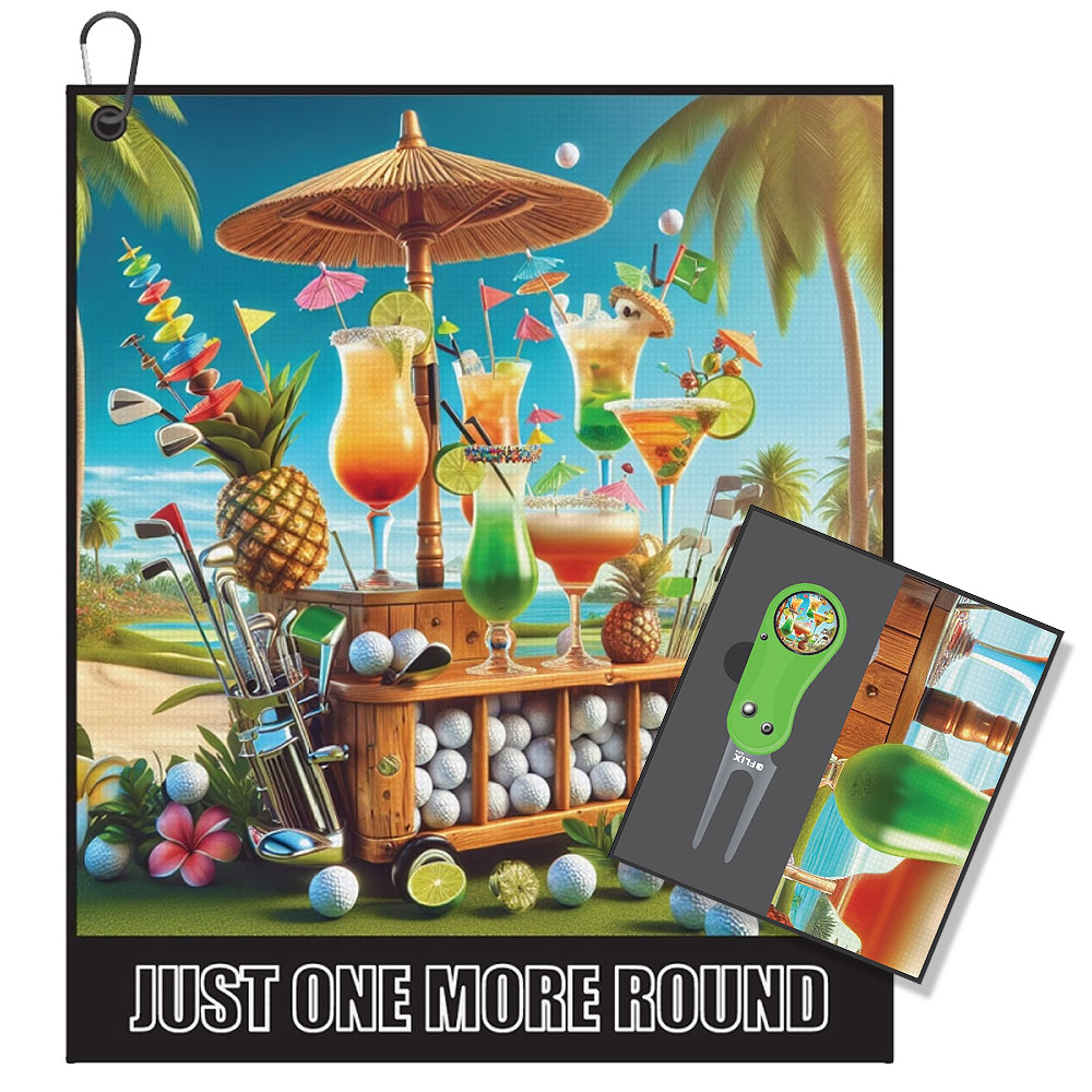 Just One More Round Golf Accessory Gift Box by Gimme Golf Gifts™