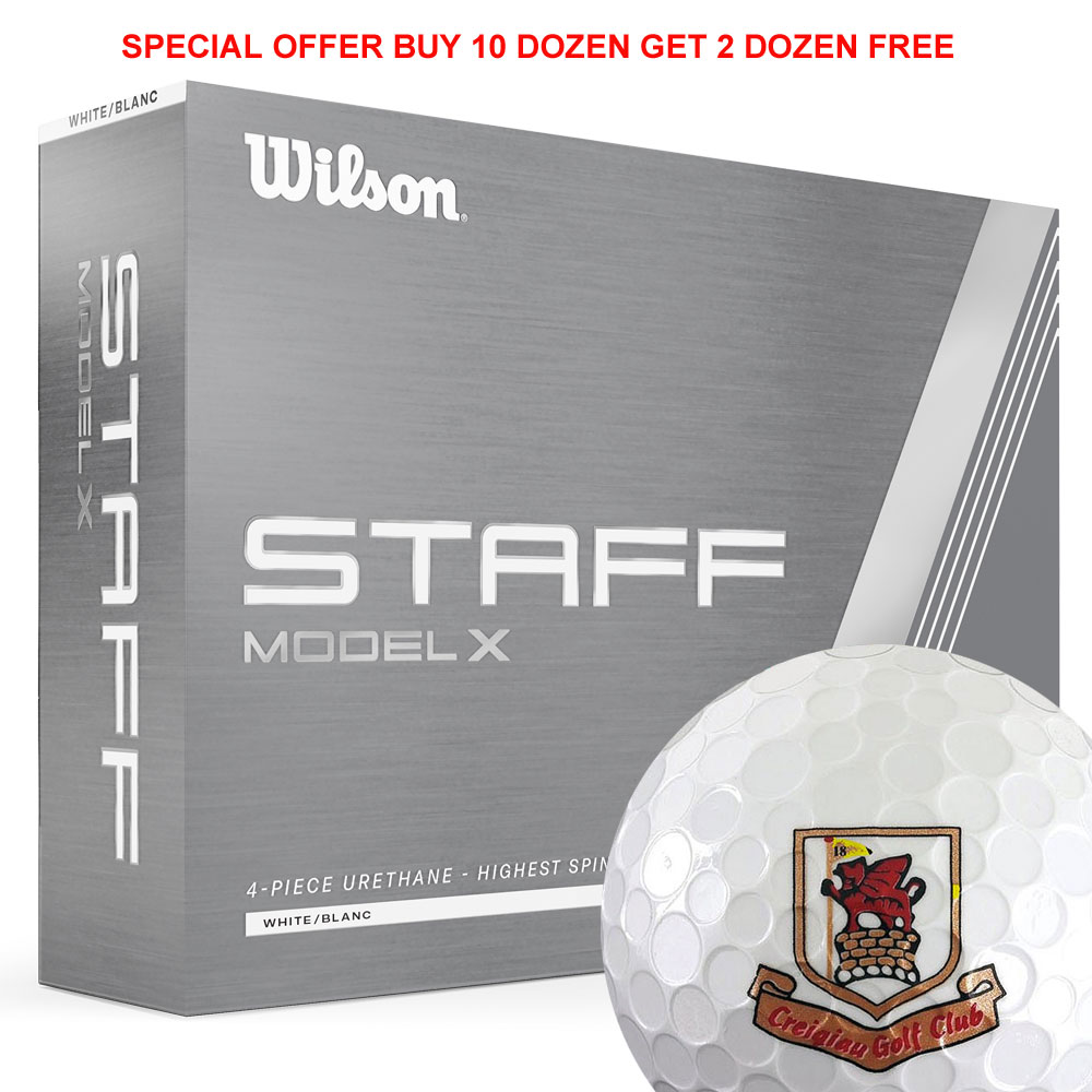 Wilson Staff X Model custom printed with your logo
