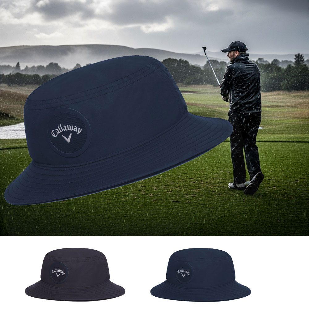 Callaway Aqua Dry Bucket Hat with Embroidery
