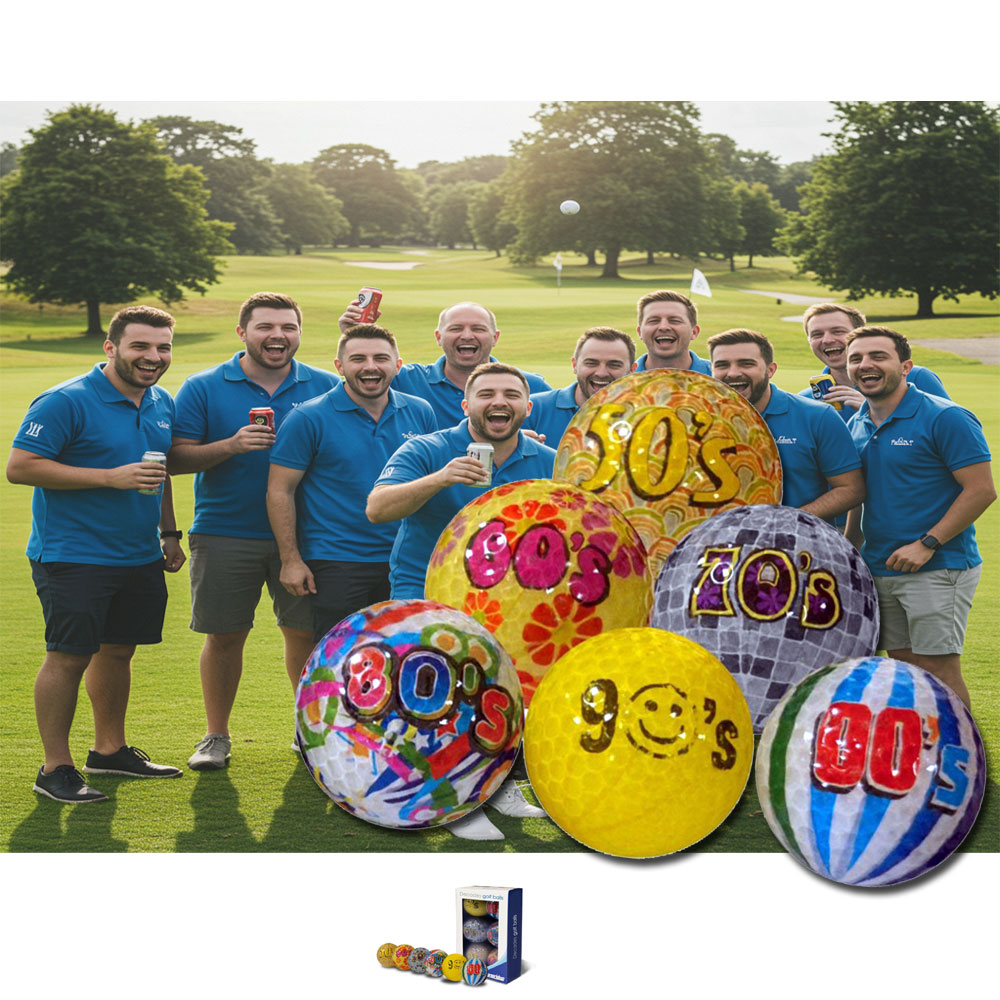 Longridge Decades Golf Balls - 6pk