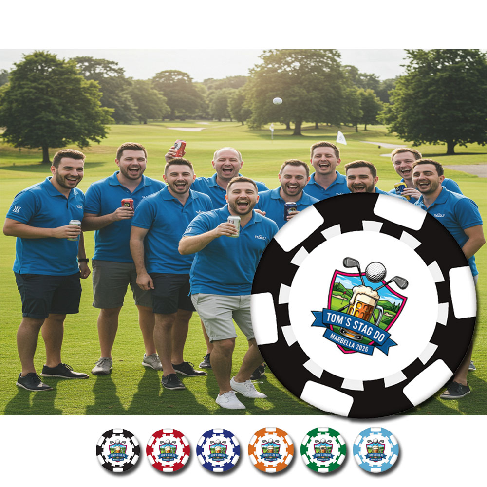 Custom Digital Printed Poker Chip Ball Marker