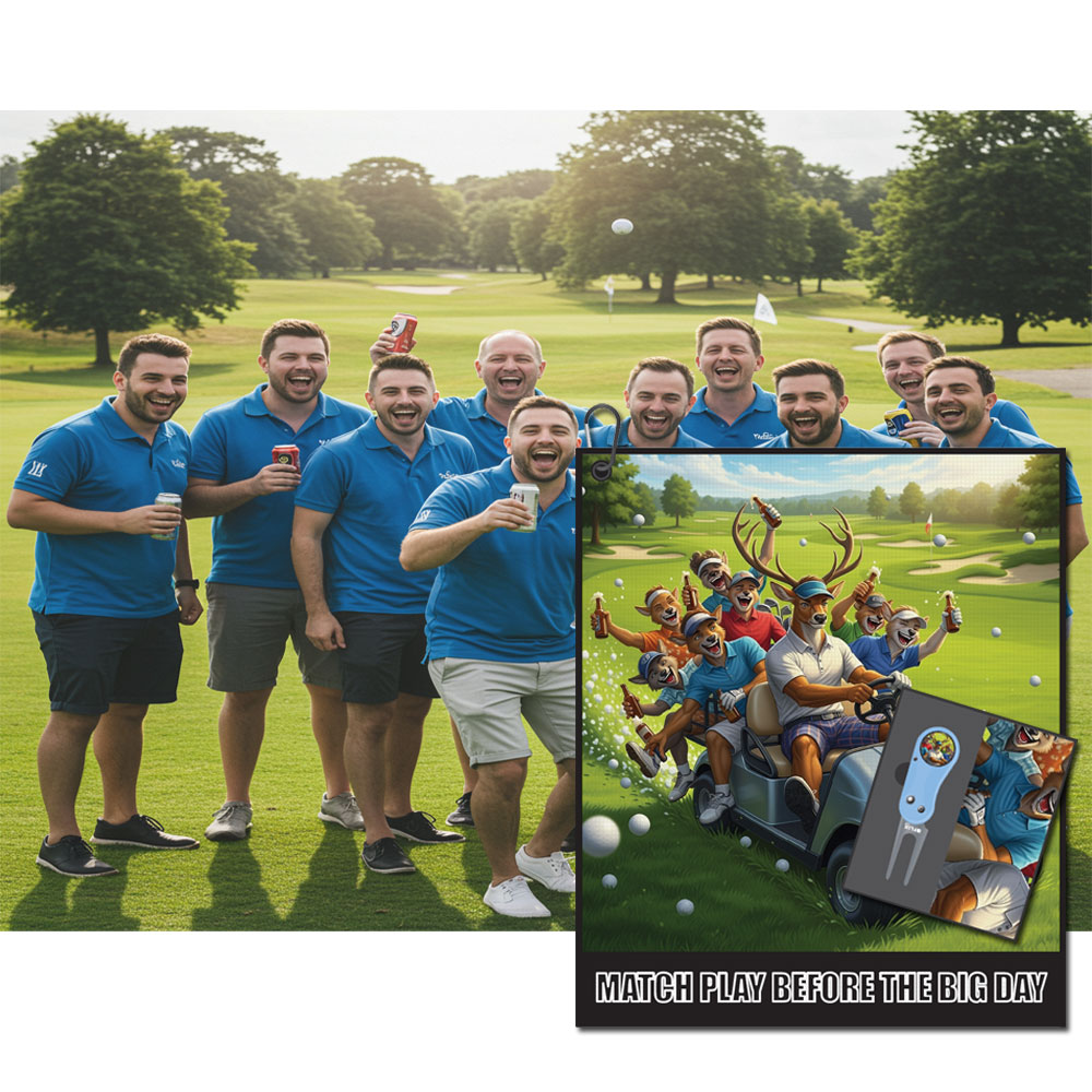 Match Play Before The Big Day Golf Accessory Gift Box