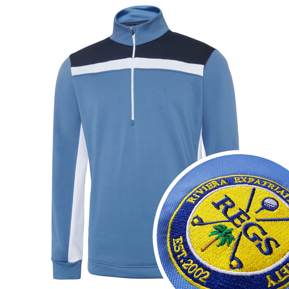 Galvin Green Dean Midlayer with Embroidery
