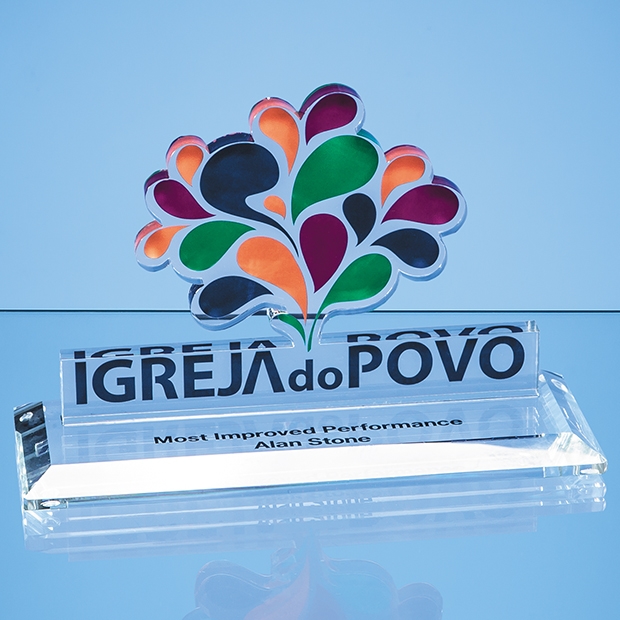 Acrystalic Awards Custom Shaped and Printed Example 13